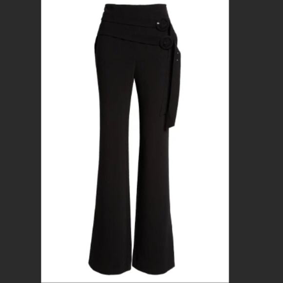 Cinq à Sept Hadlee Belted Wide Leg Pants - Picture 2 of 5